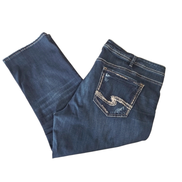 EUC Silver Suki Capri Womens Jeans - Picture 1 of 5